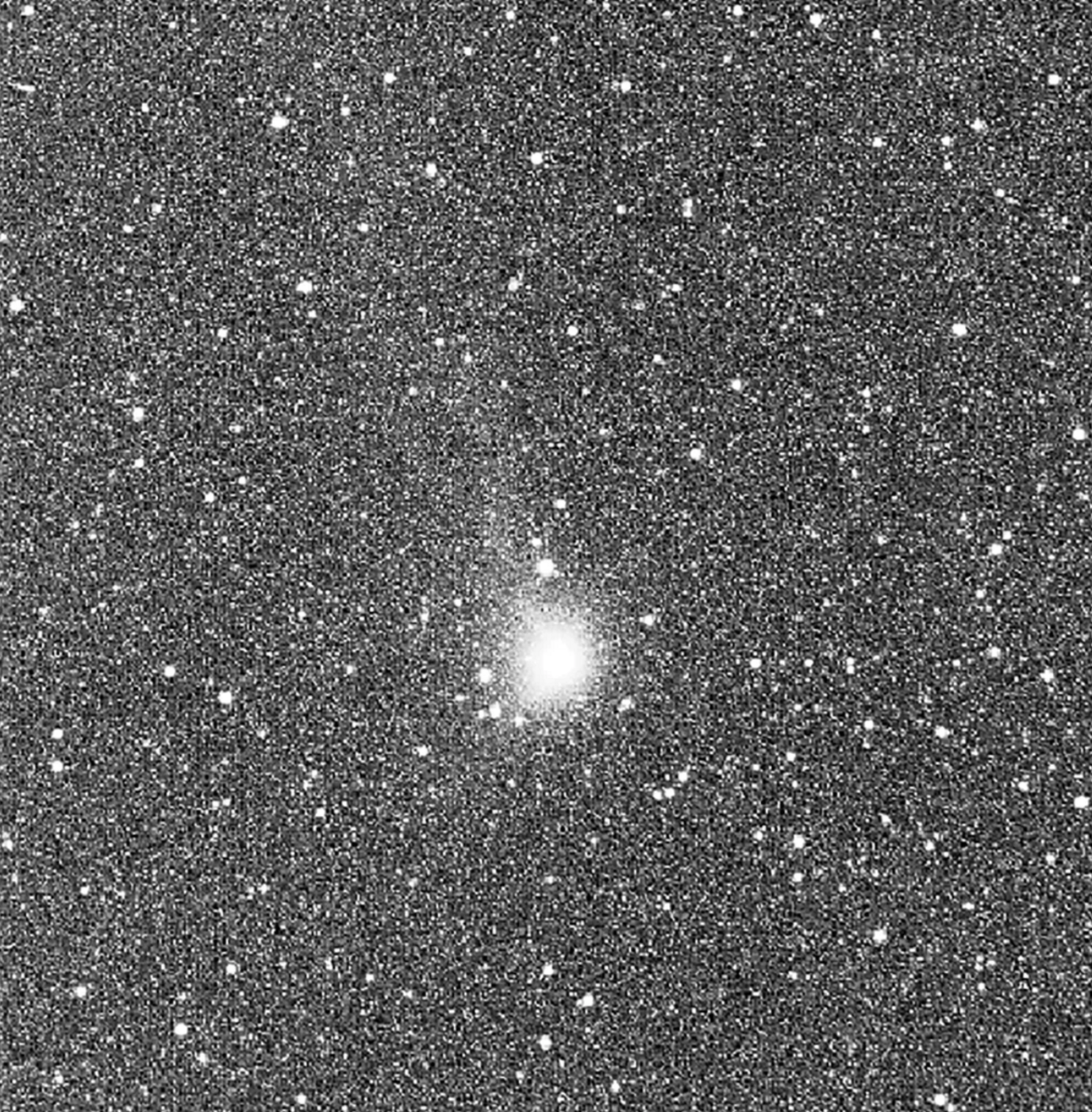 A single frame image of comet 3I/ATLAS captured by the European Space Agency