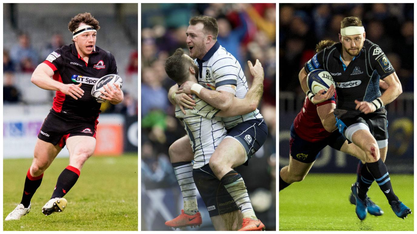 Hamish Watson, Stuart Hogg, Finn Russell