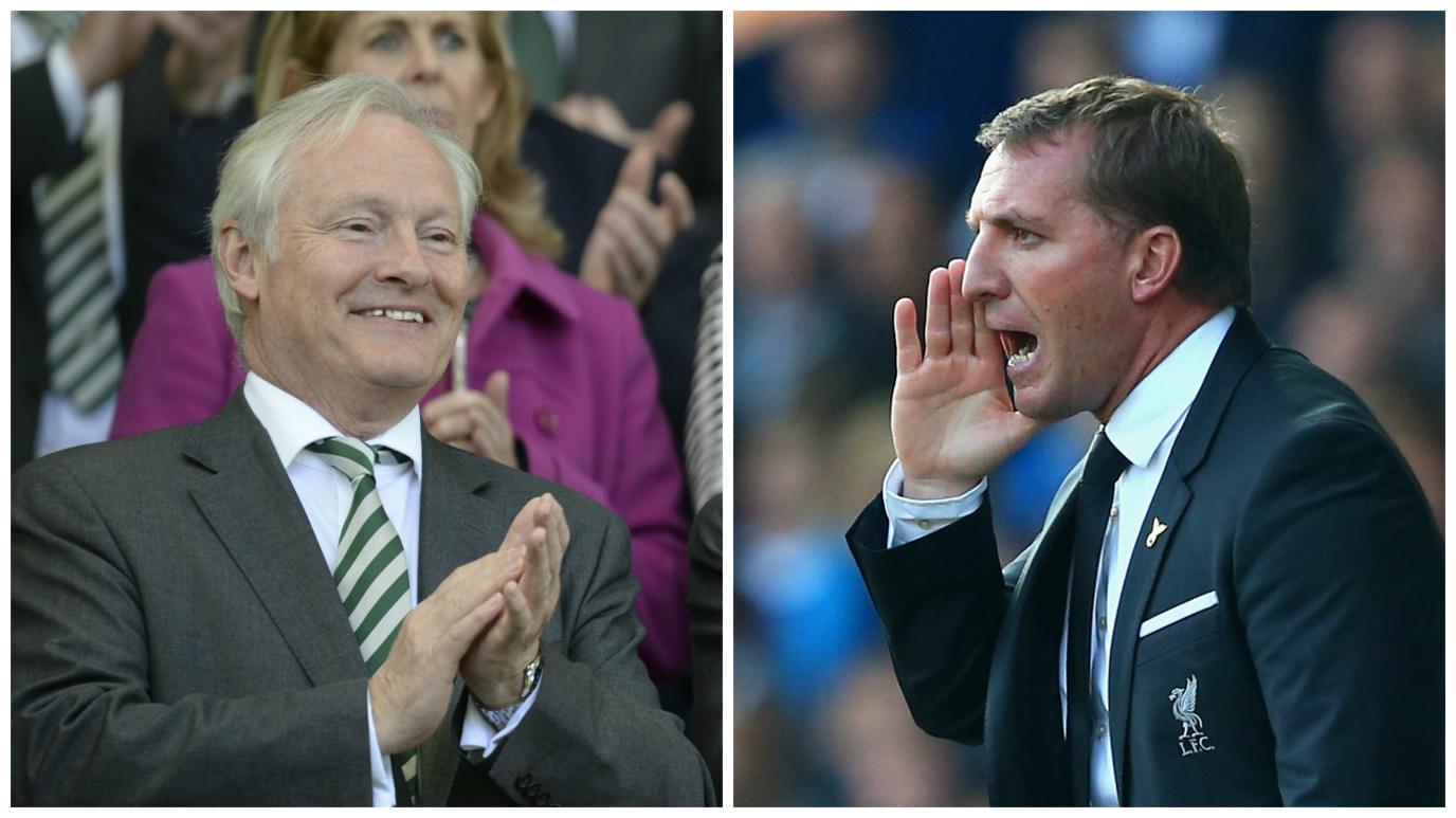 Ian Bankier and Brendan Rodgers