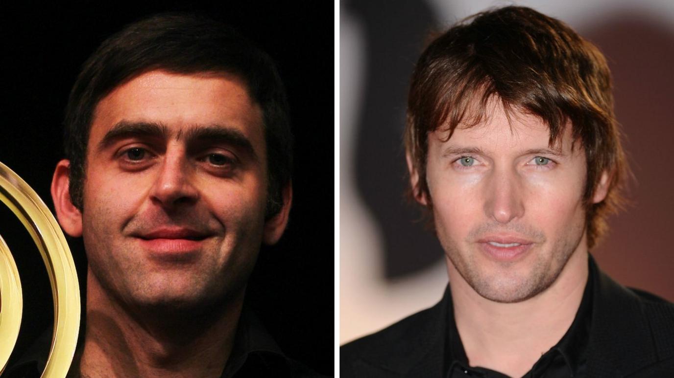 Ronnie O'Sullivan & James Blunt