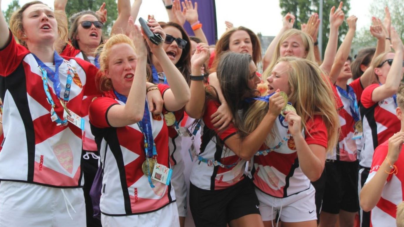 Jersey ladies football team