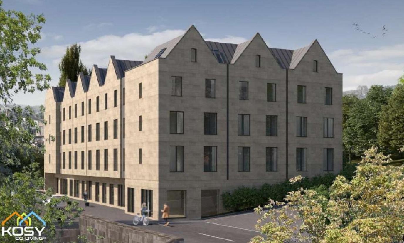 Artist's impression of the proposed new development