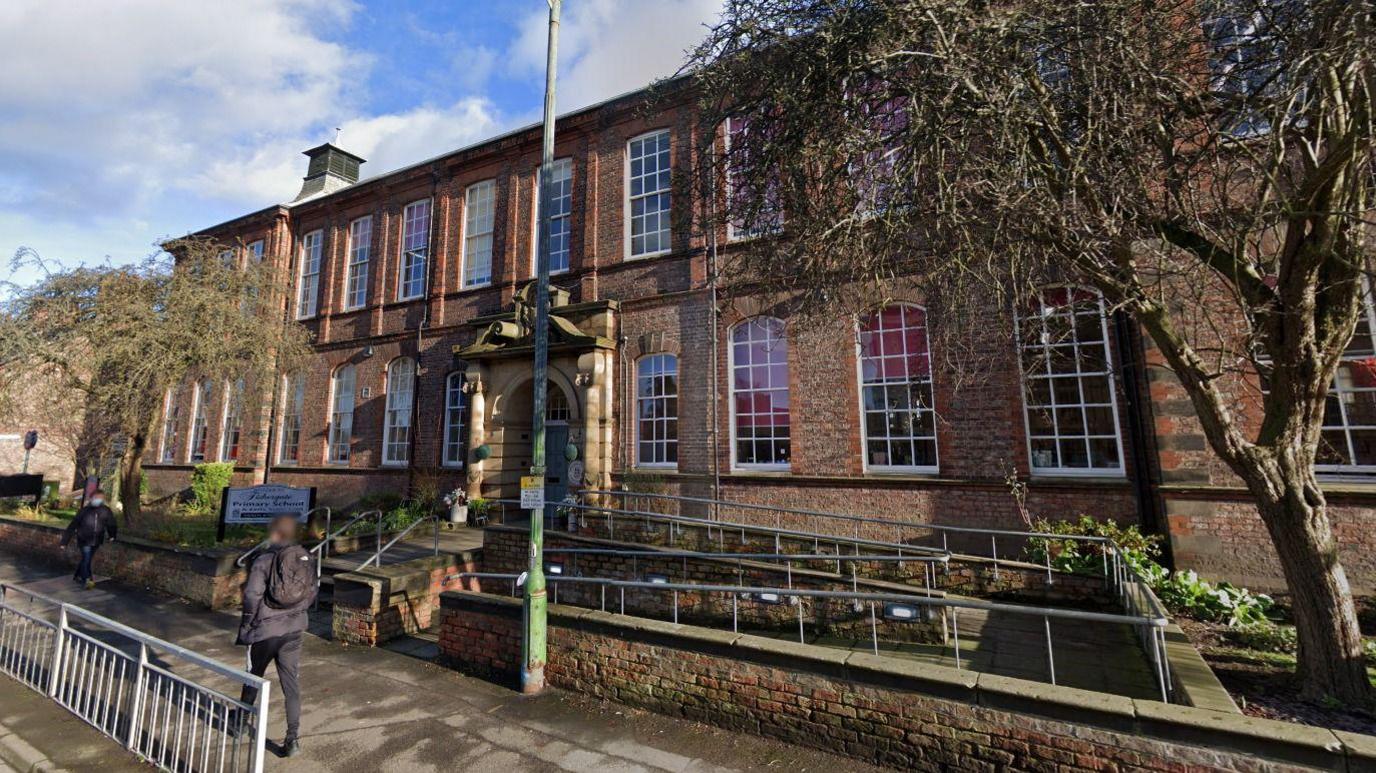 Exterior of Fishergate Primary School