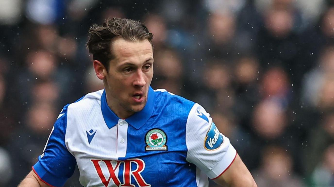 Callum Brittain in action for Blackburn Rovers