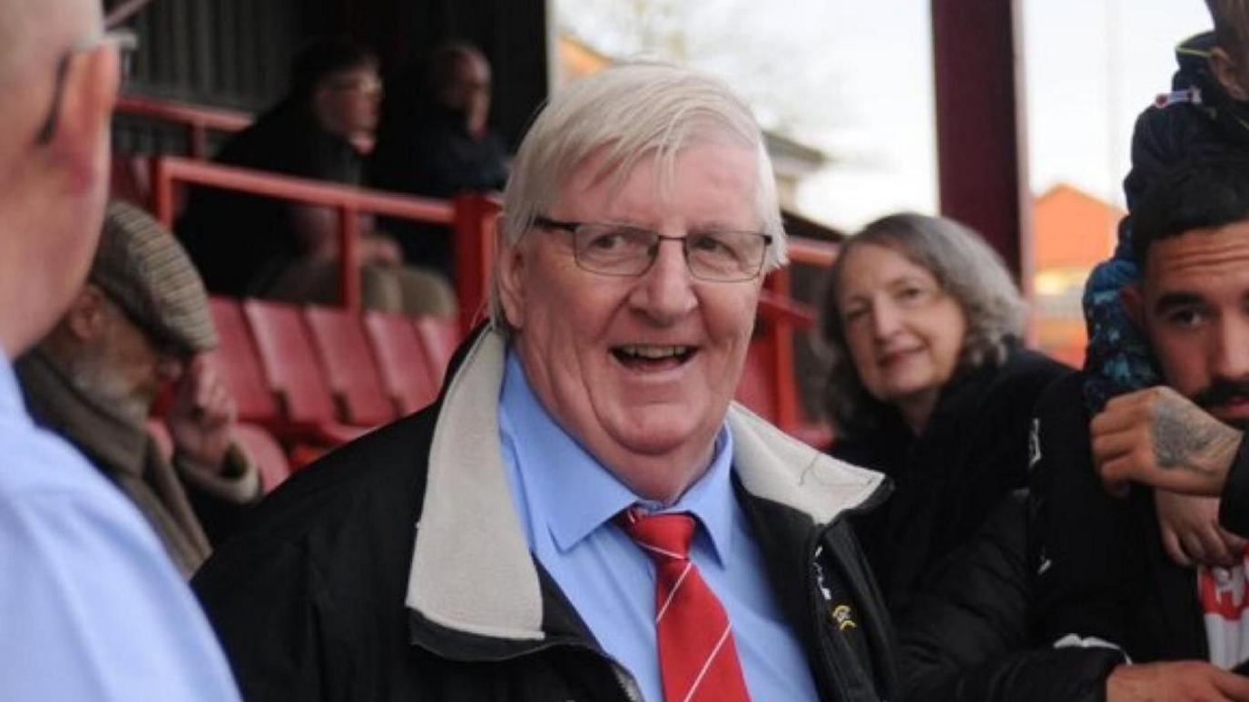 Bridlington Town chairman Pete Smurthwaite