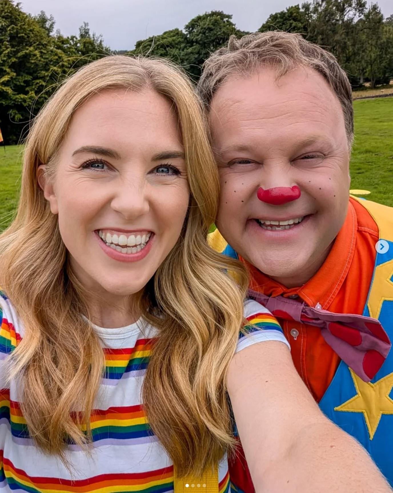 Maddie and Mr Tumble