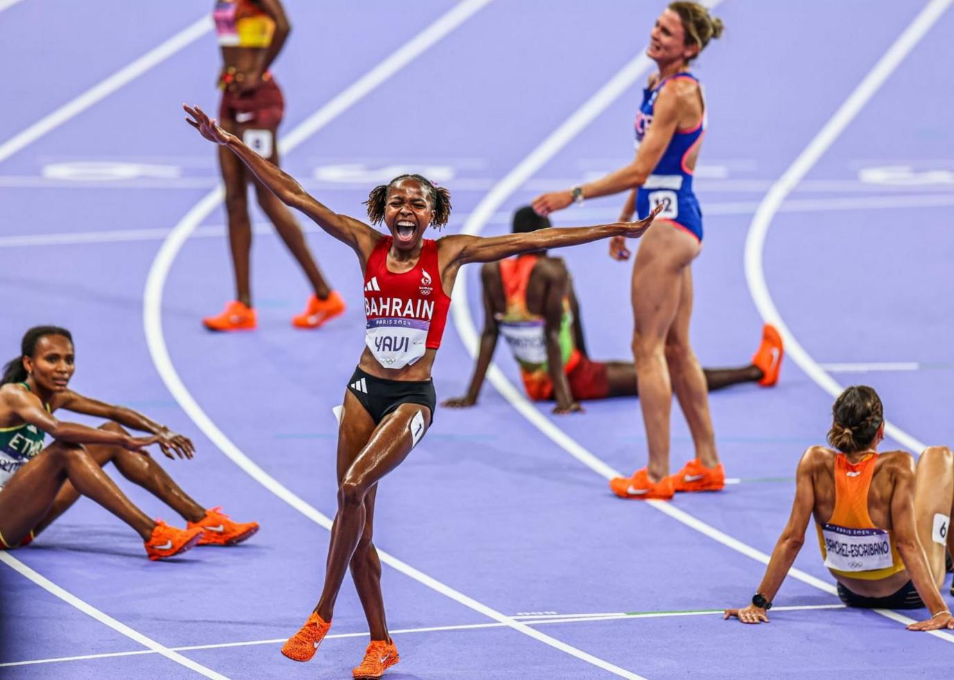 Daniel Sannum Lauten - Winfred Yavi winning Olympic Gold