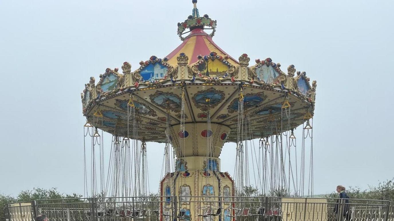 A carousel ride at Flambards