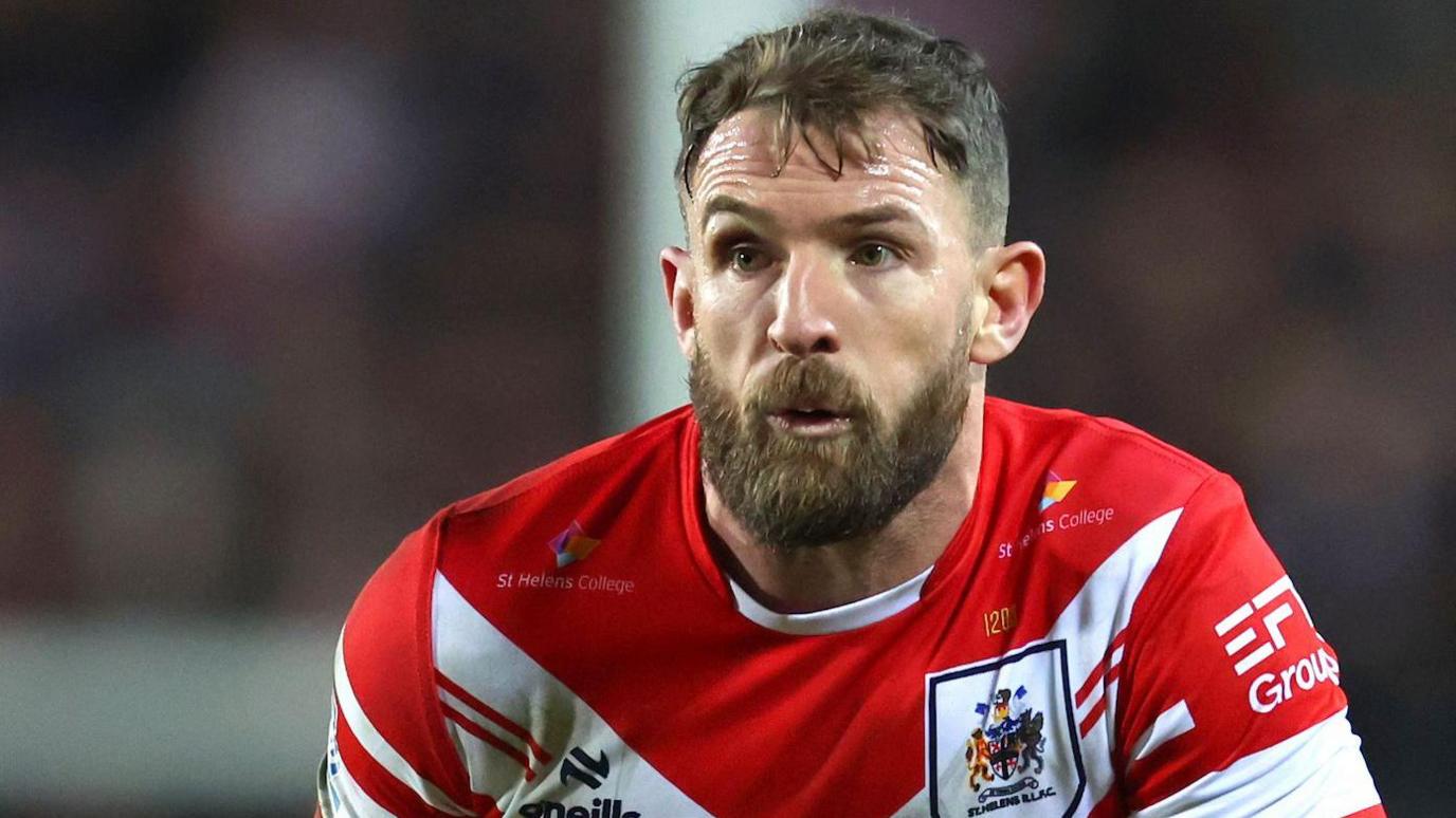 Daryl Clark in action for St Helens