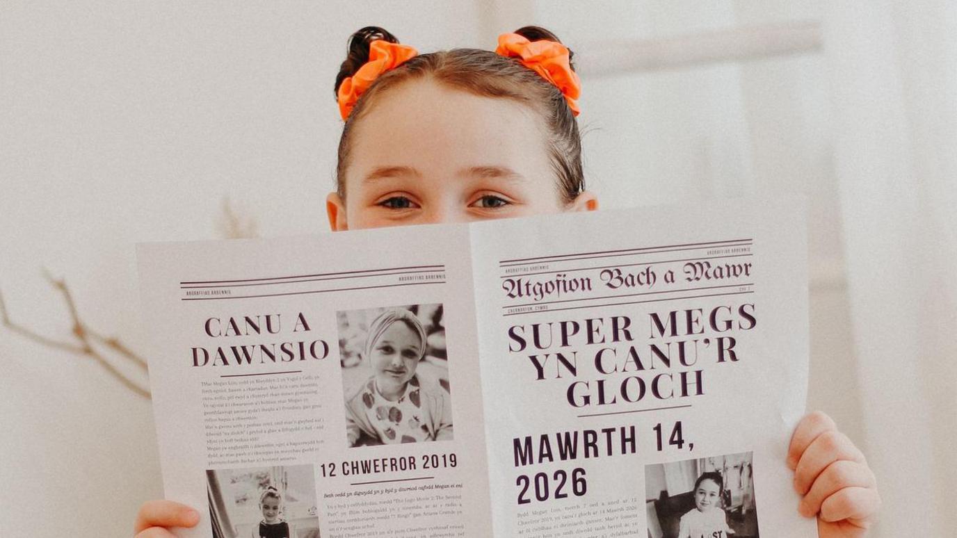 Mae Megan bellach newydd orffen ei thriniaeth