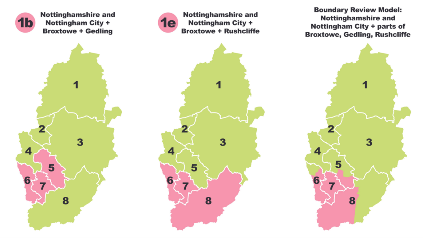 Three boundary map proposals