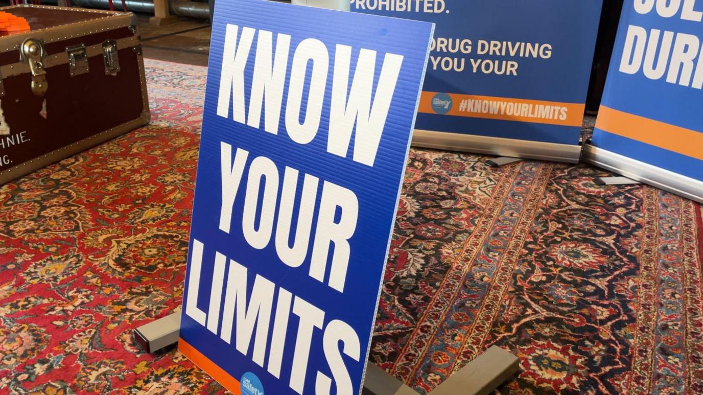 Know your limits sign