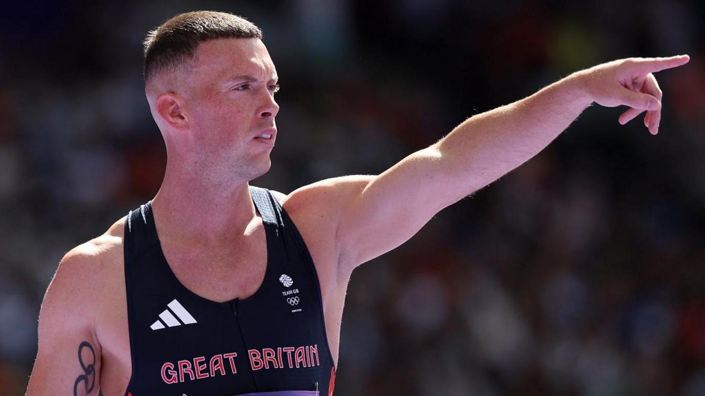 Richard Kilty at the Paris 2024 Olympic Games