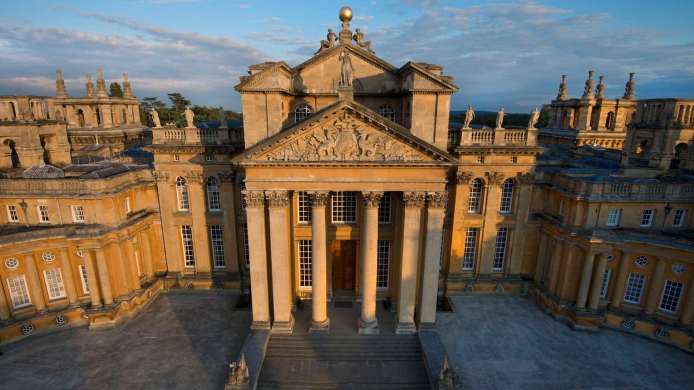 Blenheim Palace Great Court