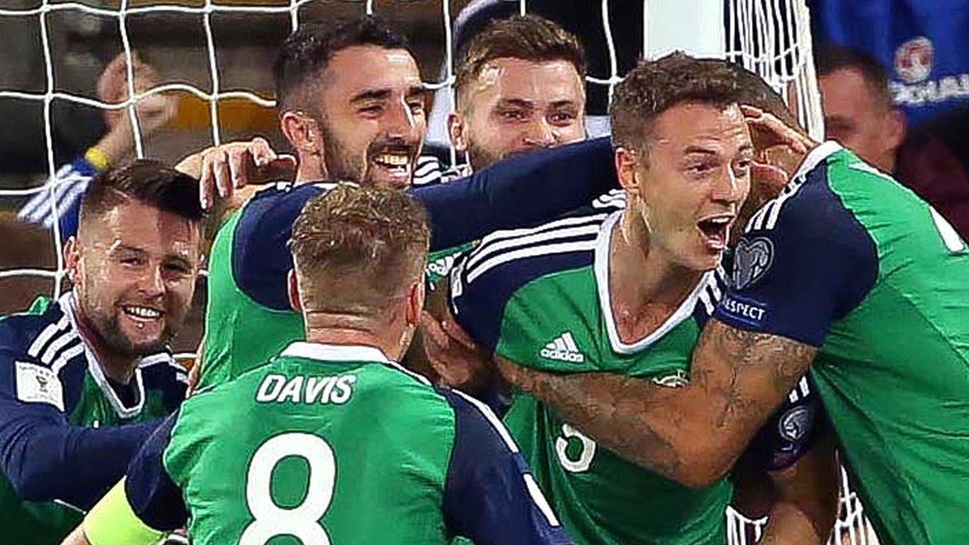 Northern Ireland are up to a 20th place in the Fifa rankings