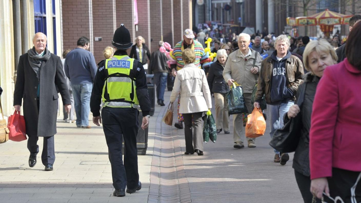 Suffolk Police officer in Ipswich