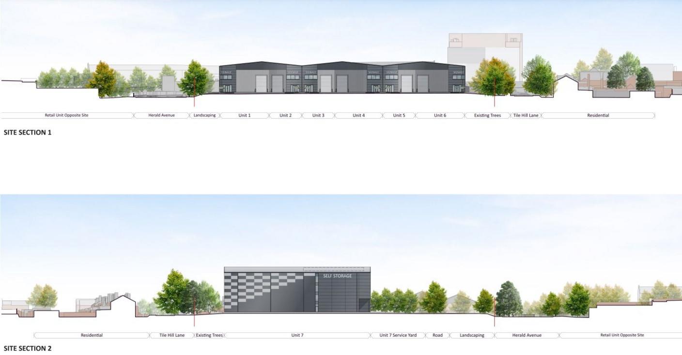 Artist's impression of the plans for the former dealership