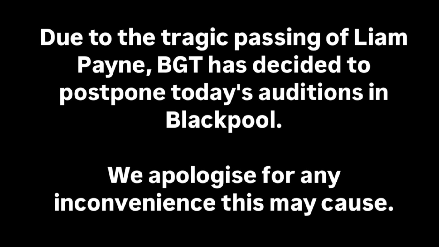 BGT notice from Instagram