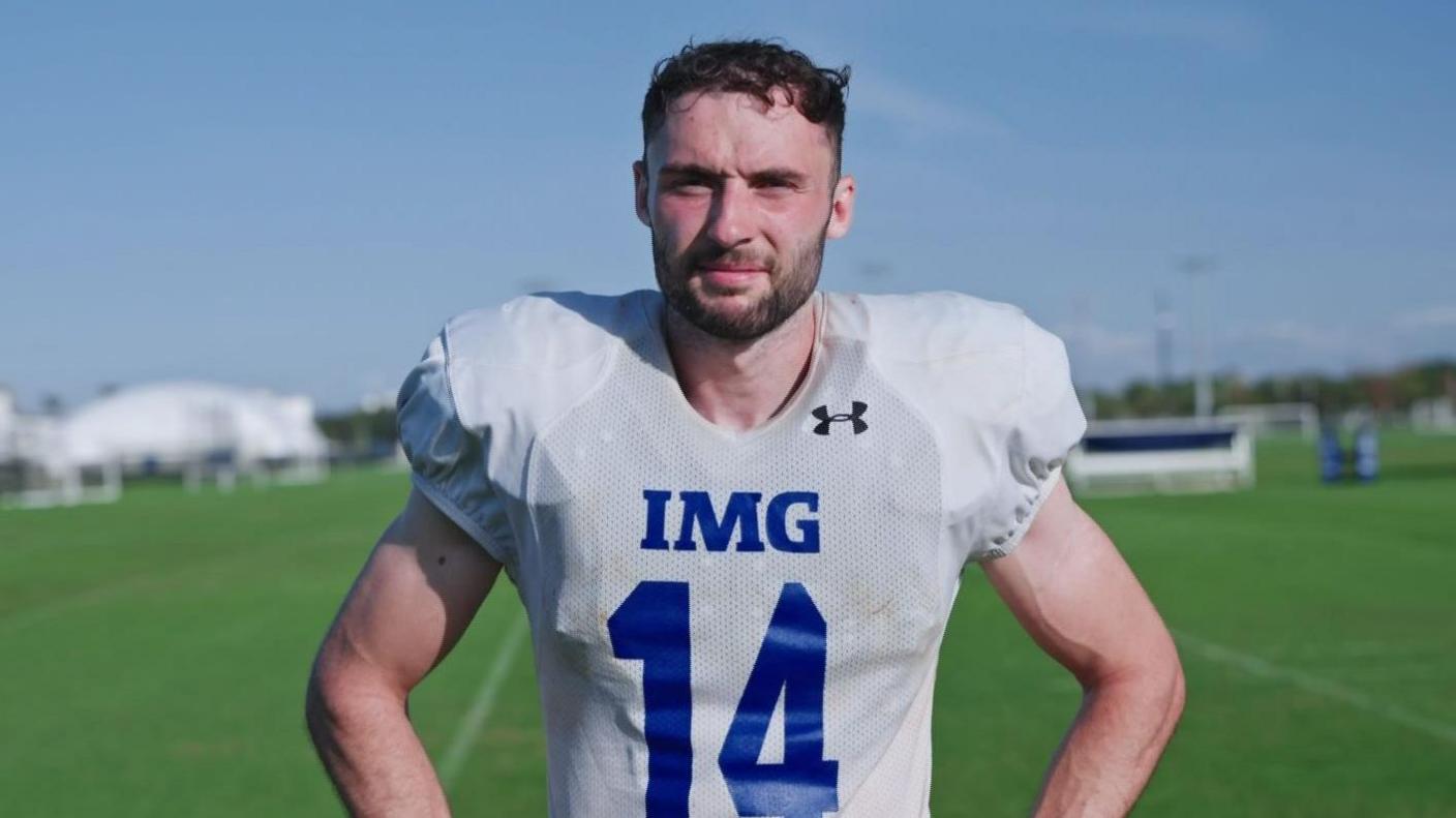 Aaron Sexton at the IMG Academy in Florida