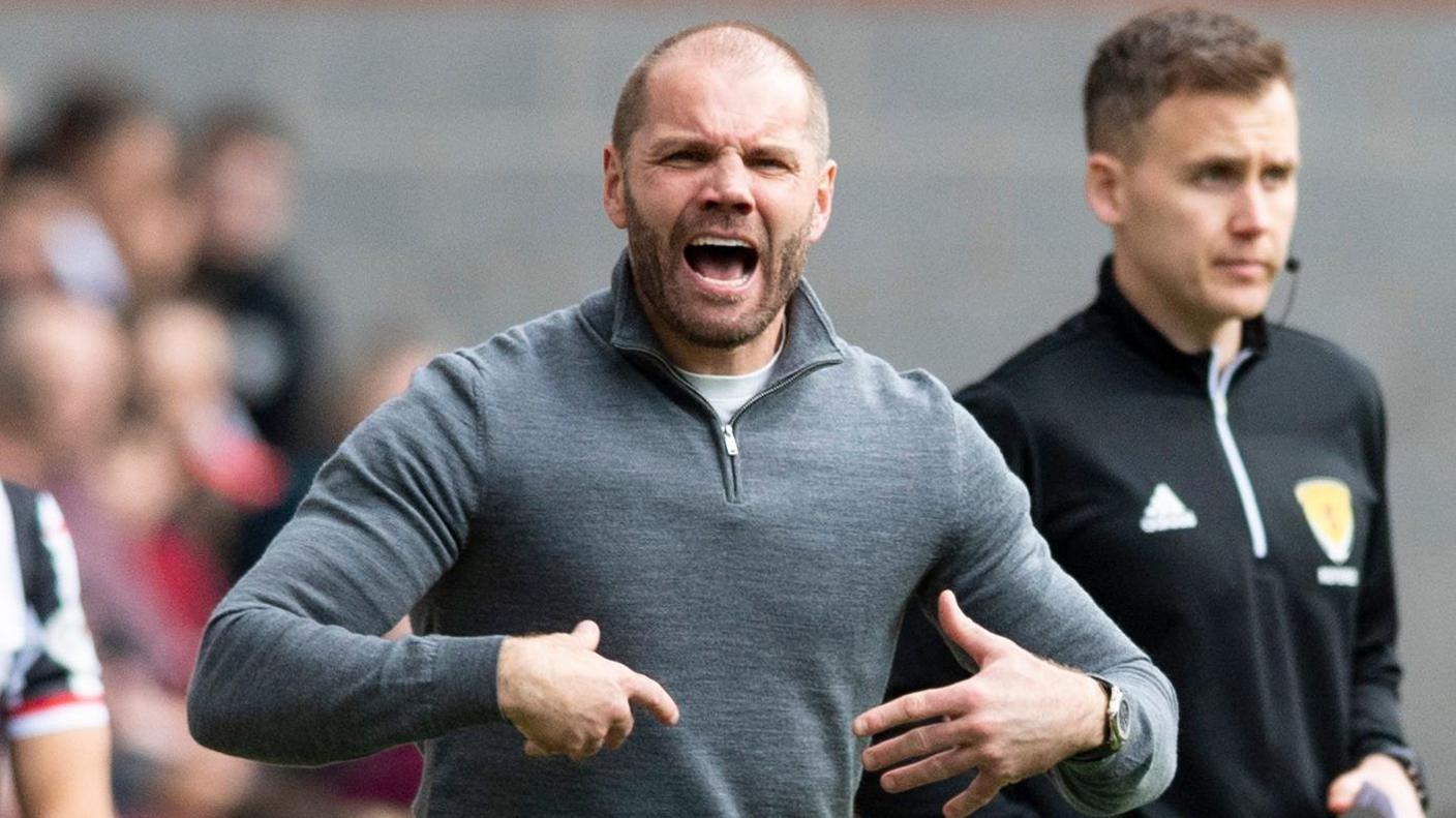 Former Hearts head coach Robbie Neilson