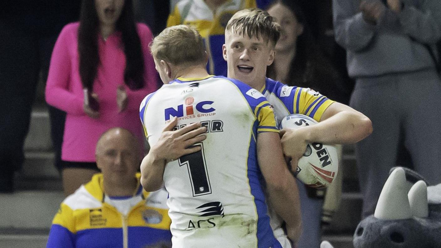 Leeds Rhinos' Alfie Edgell