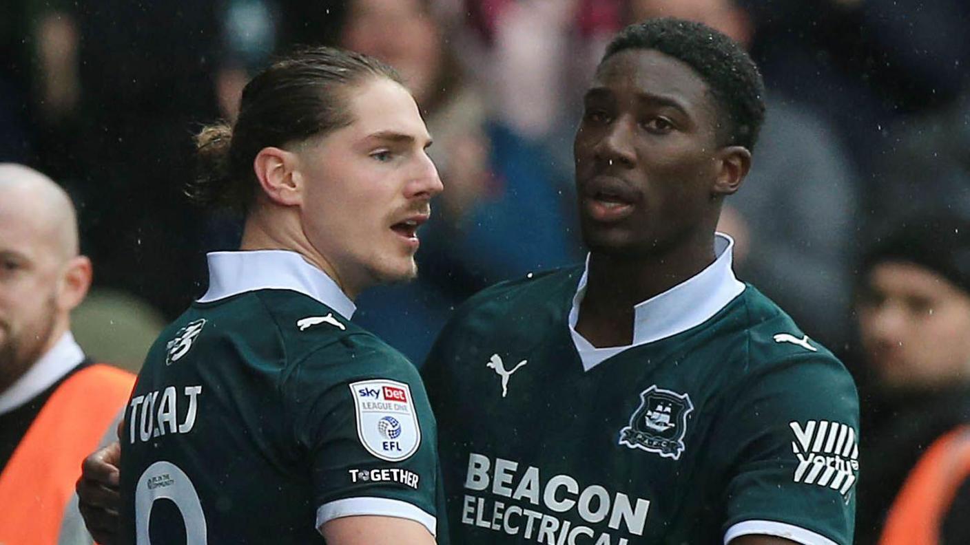 Lorent Tolaj and Bim Pepple 