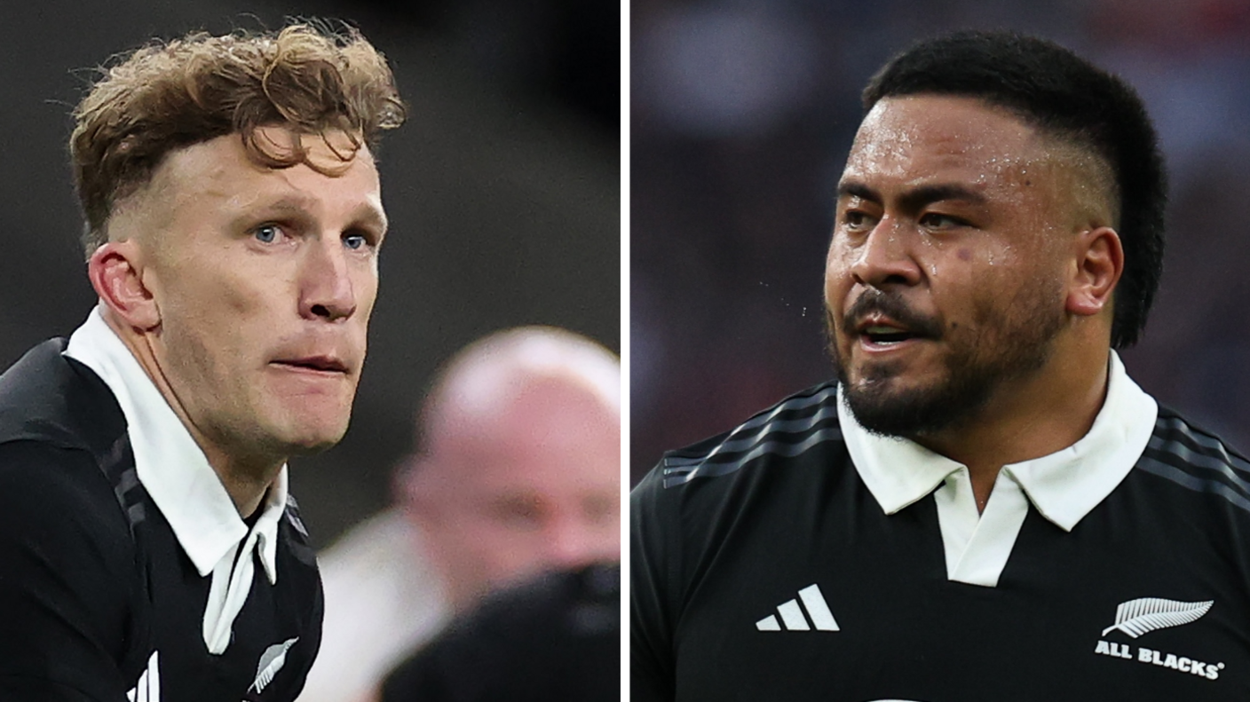 Damian McKenzie and Asafo Aumua