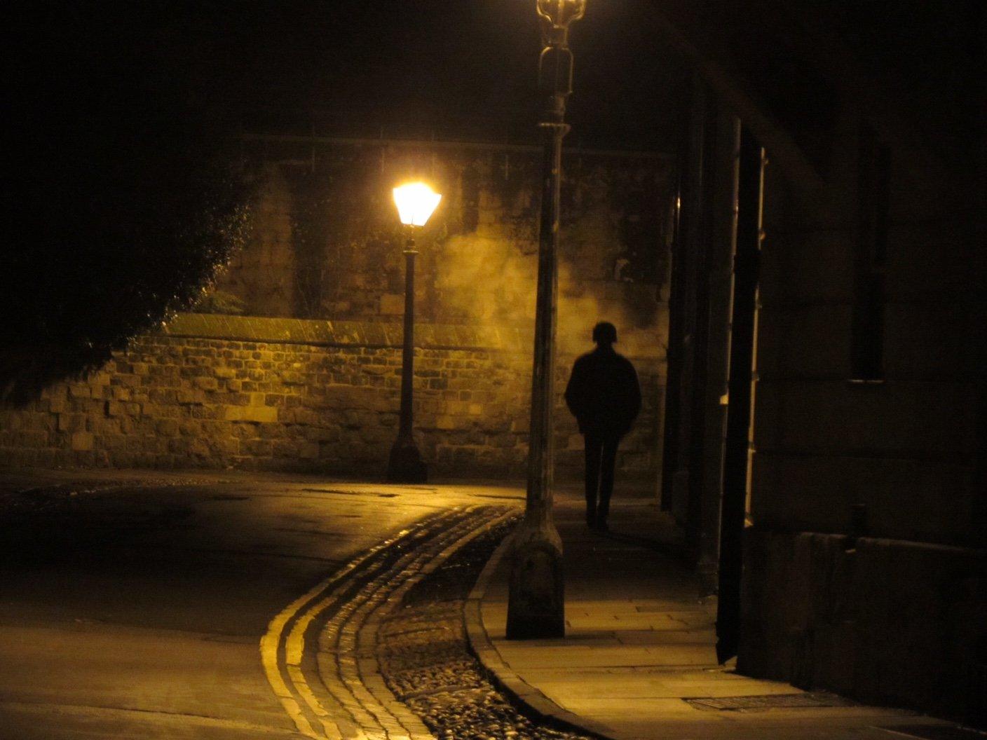 A misty night in Oxford captured by Becca Collacot