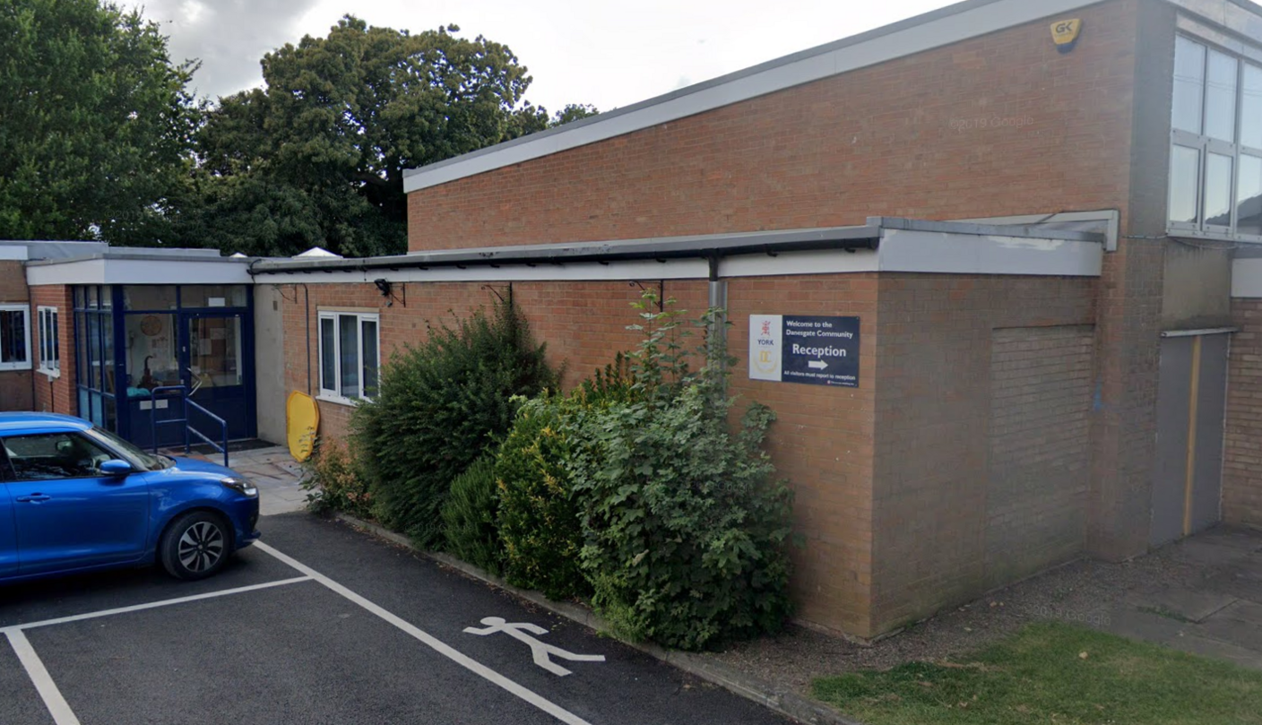 Entrance to a school