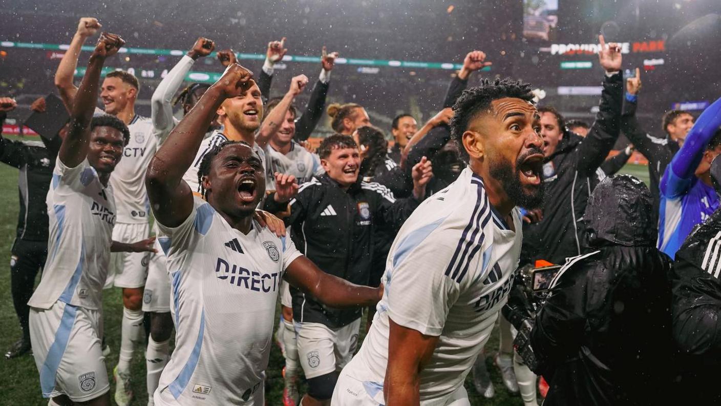 San Diego FC celebrate