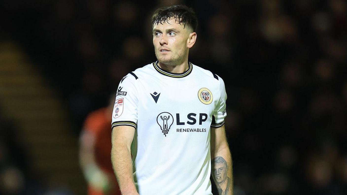 Ben Thompson in action for Bromley