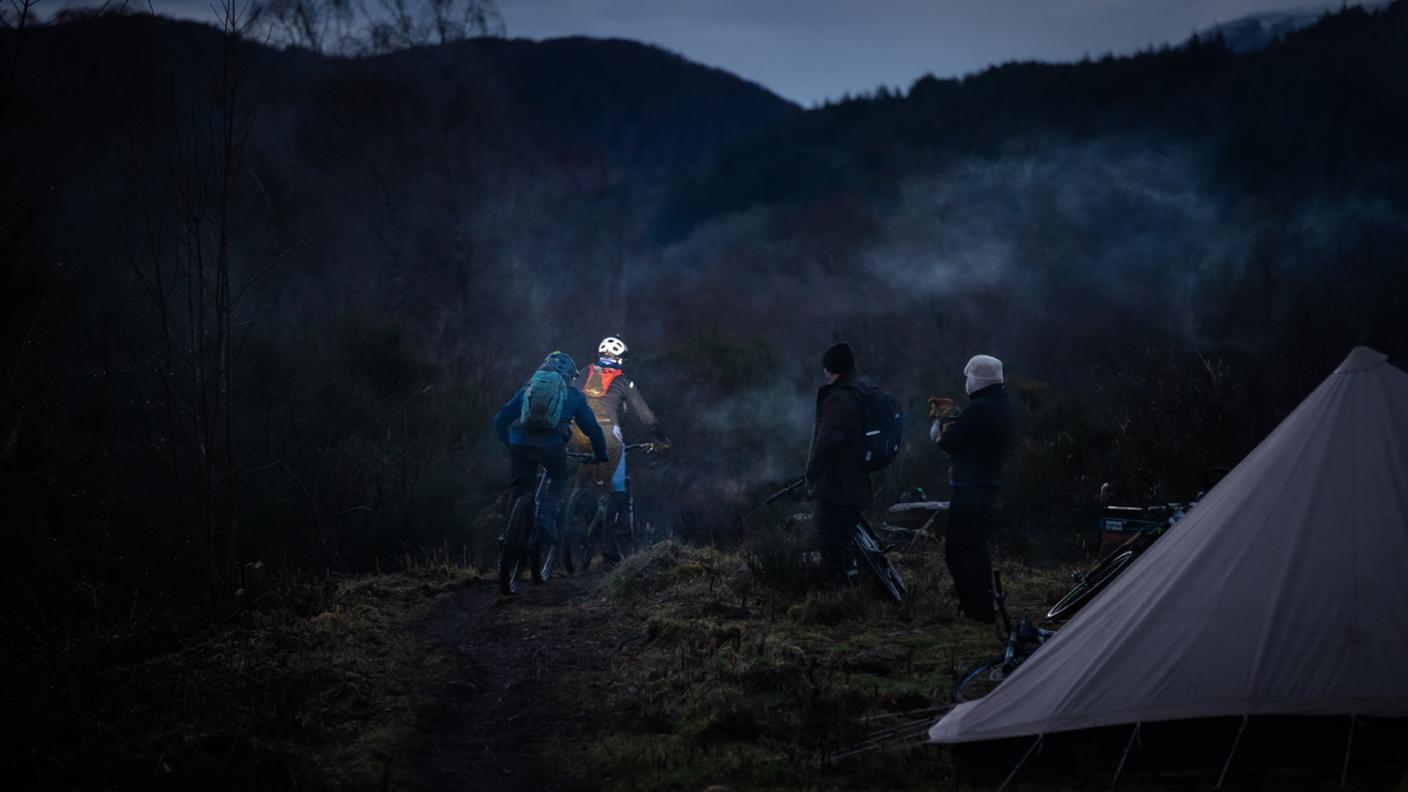 Strathpuffer cyclist