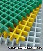 Fibreglass grating