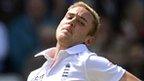 England bowler Stuart Broad