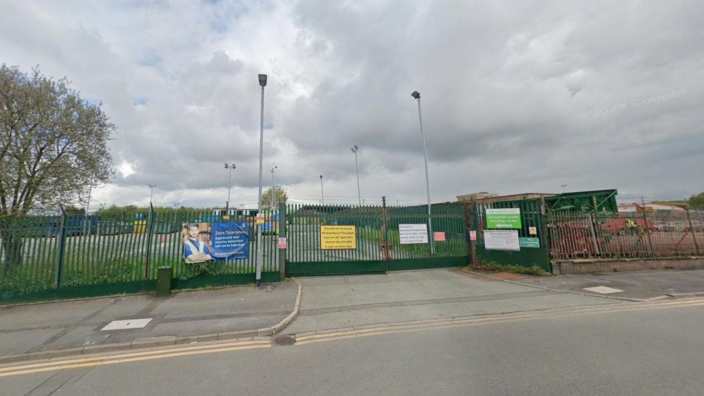 Burslem Household Waste Recycling Centre