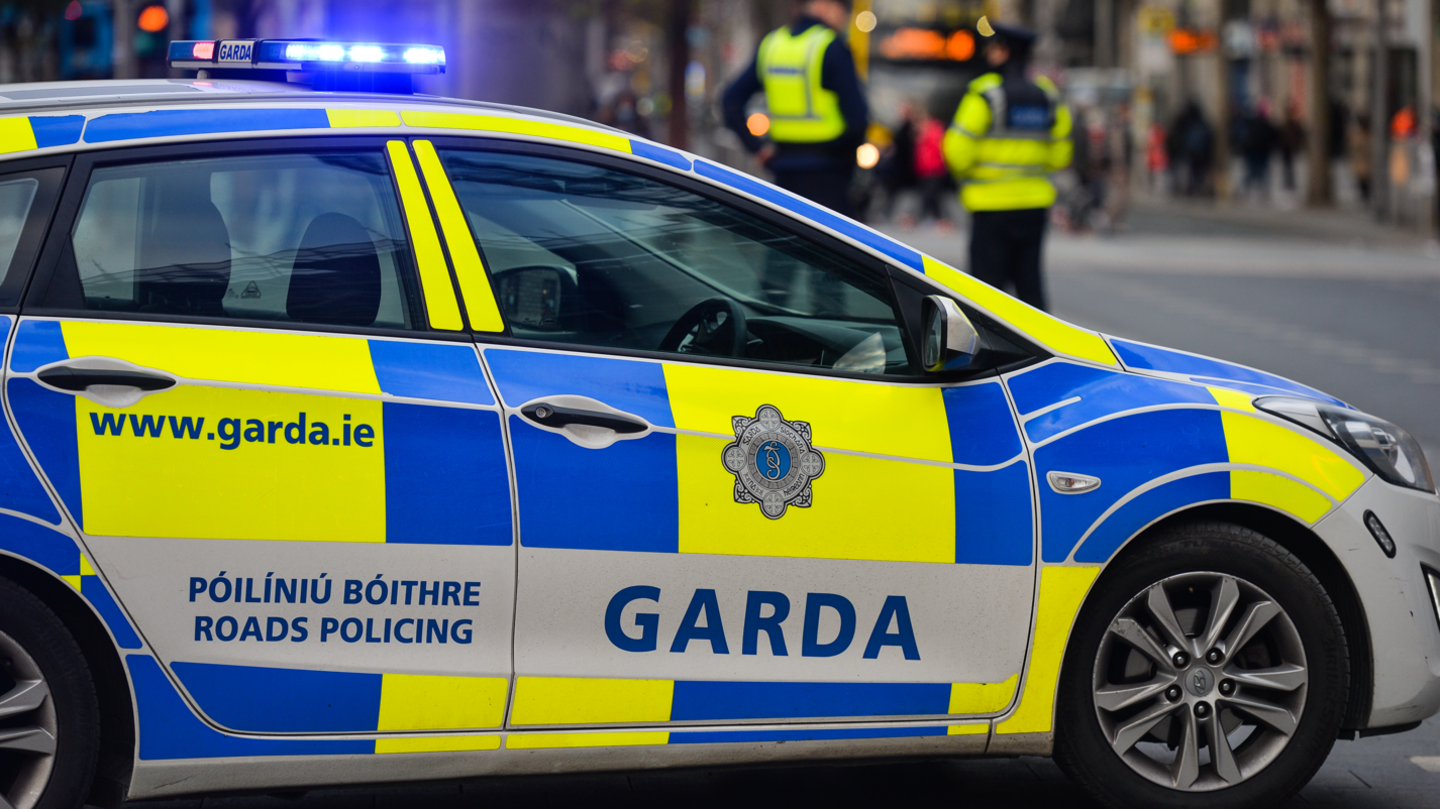 Garda car 