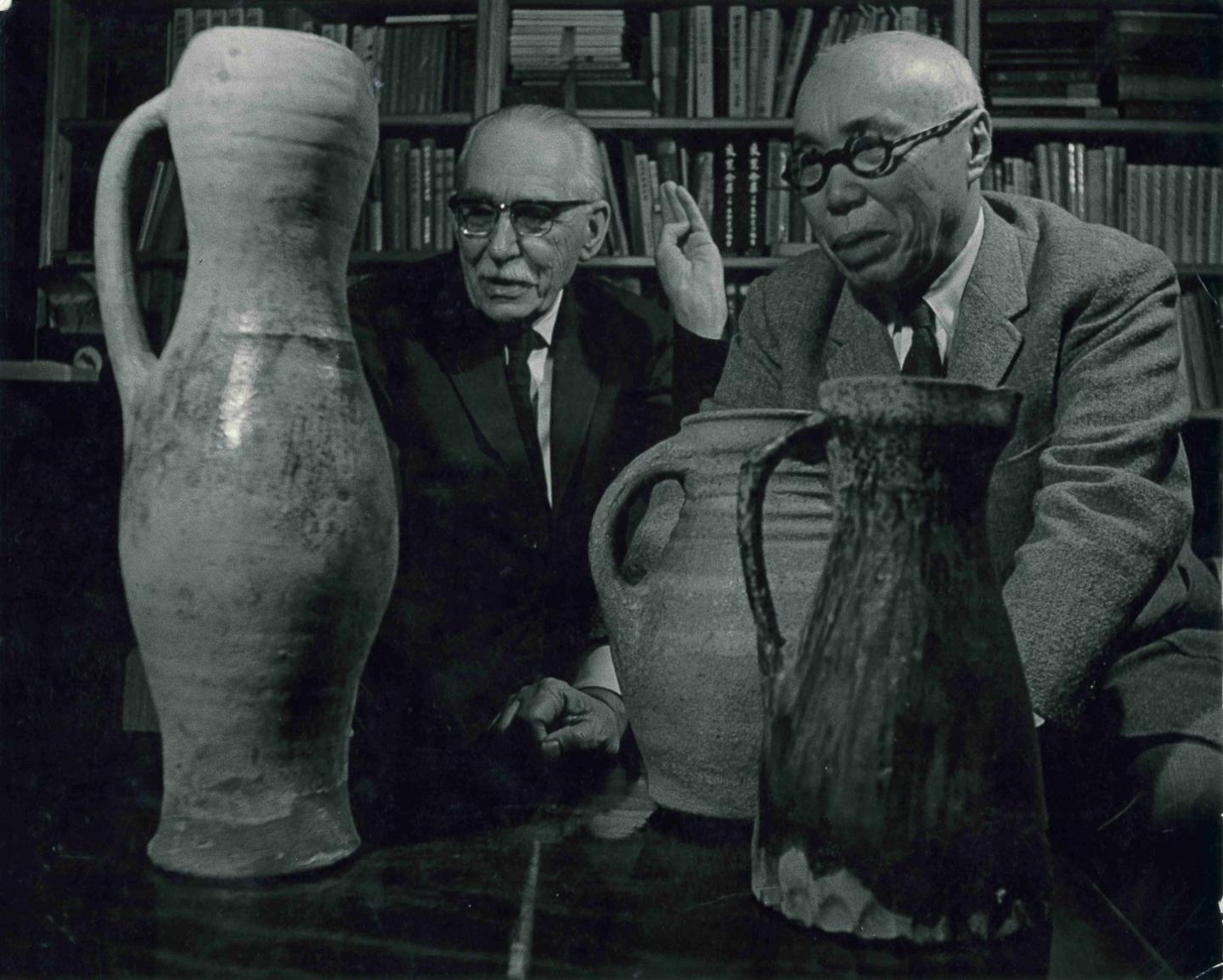 Bernard Leach and Shoji Hamada