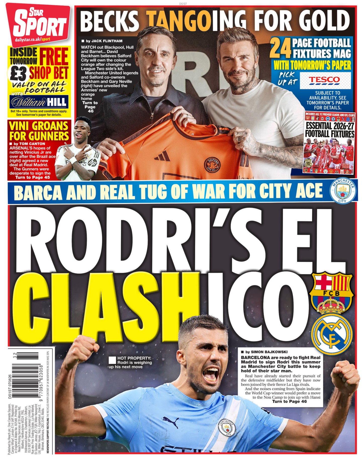 Star back page