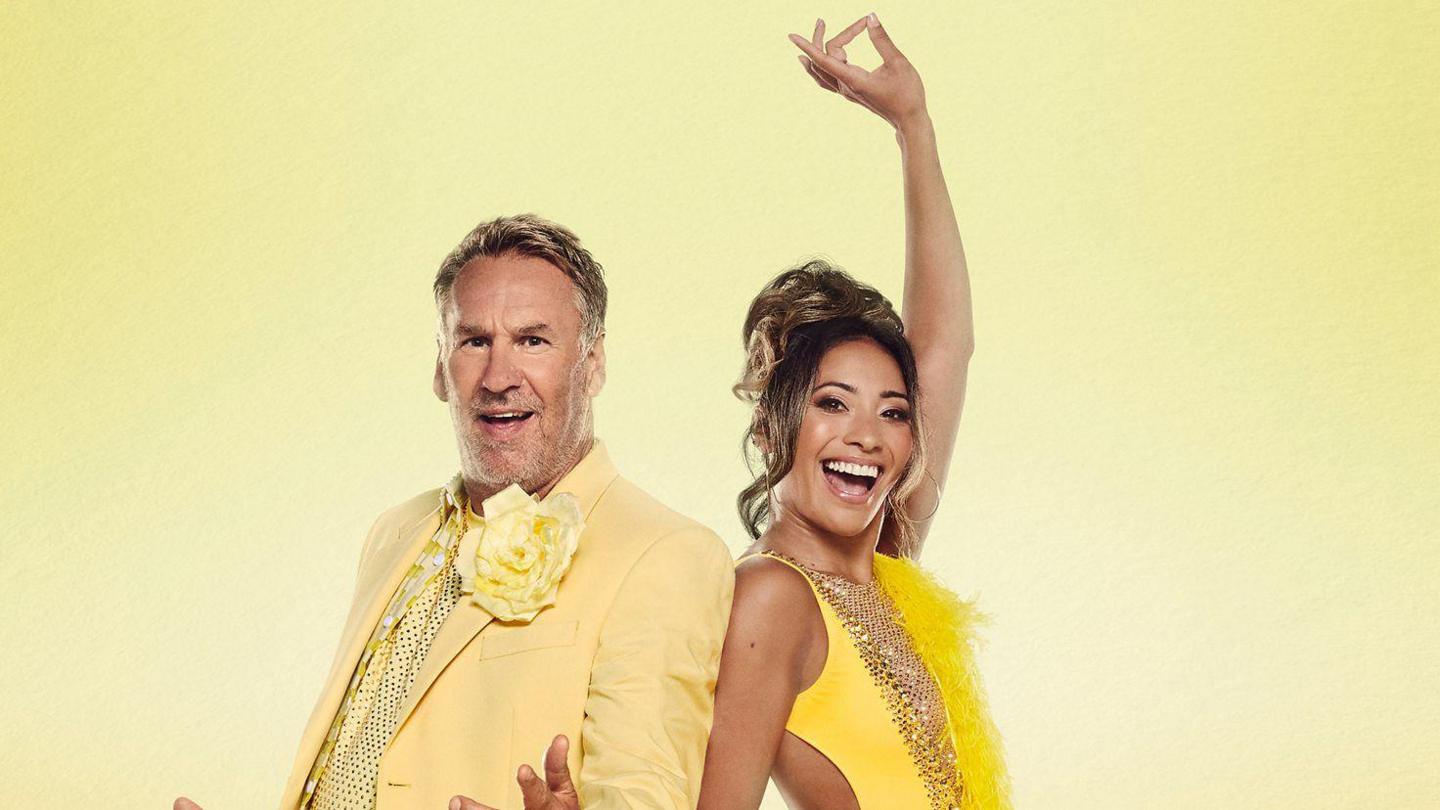 Paul Merson and Karen Hauer