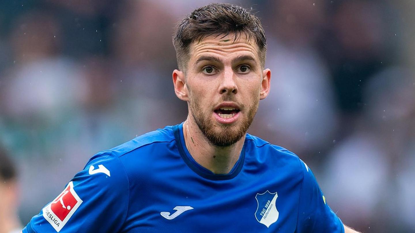 Germany midfielder Anton Stach playing for Hoffenheim