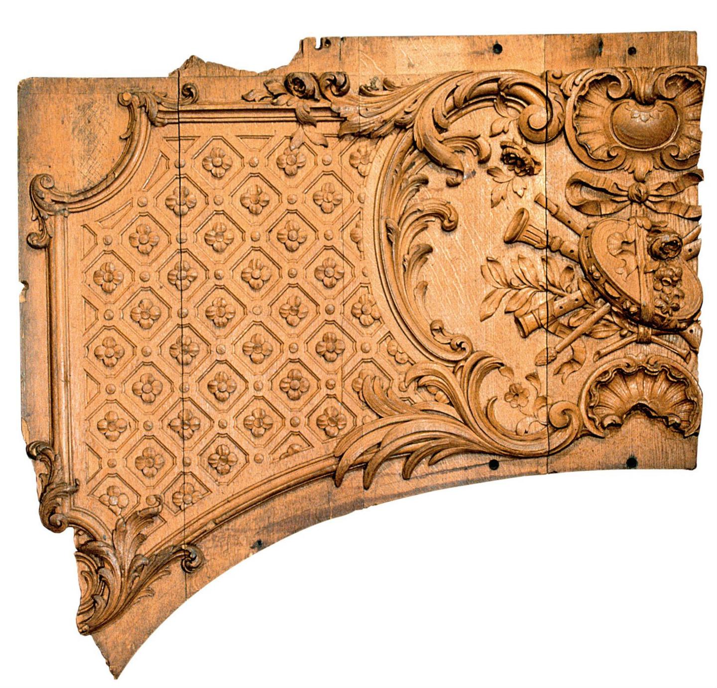 Titanic panel fragment