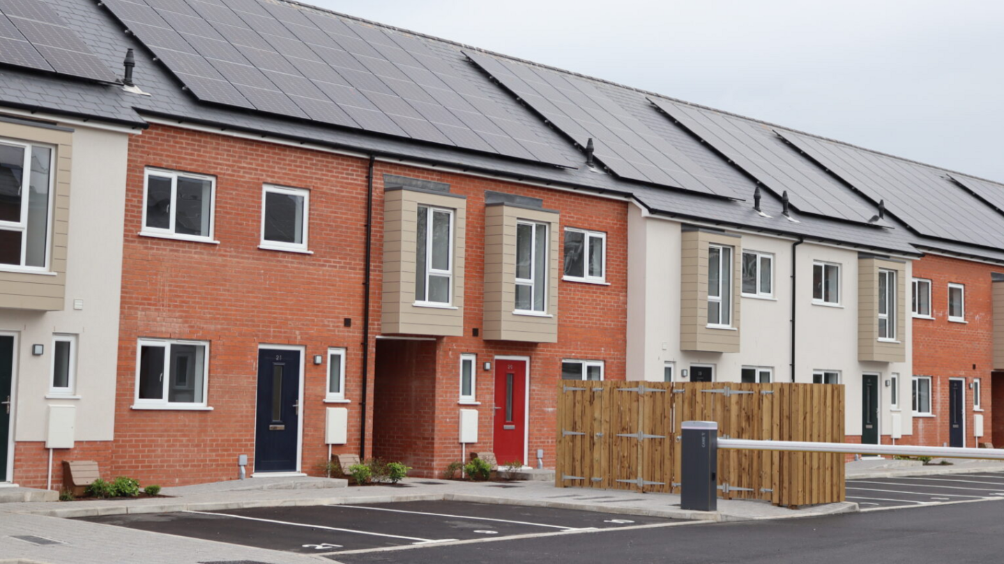 A row of houses