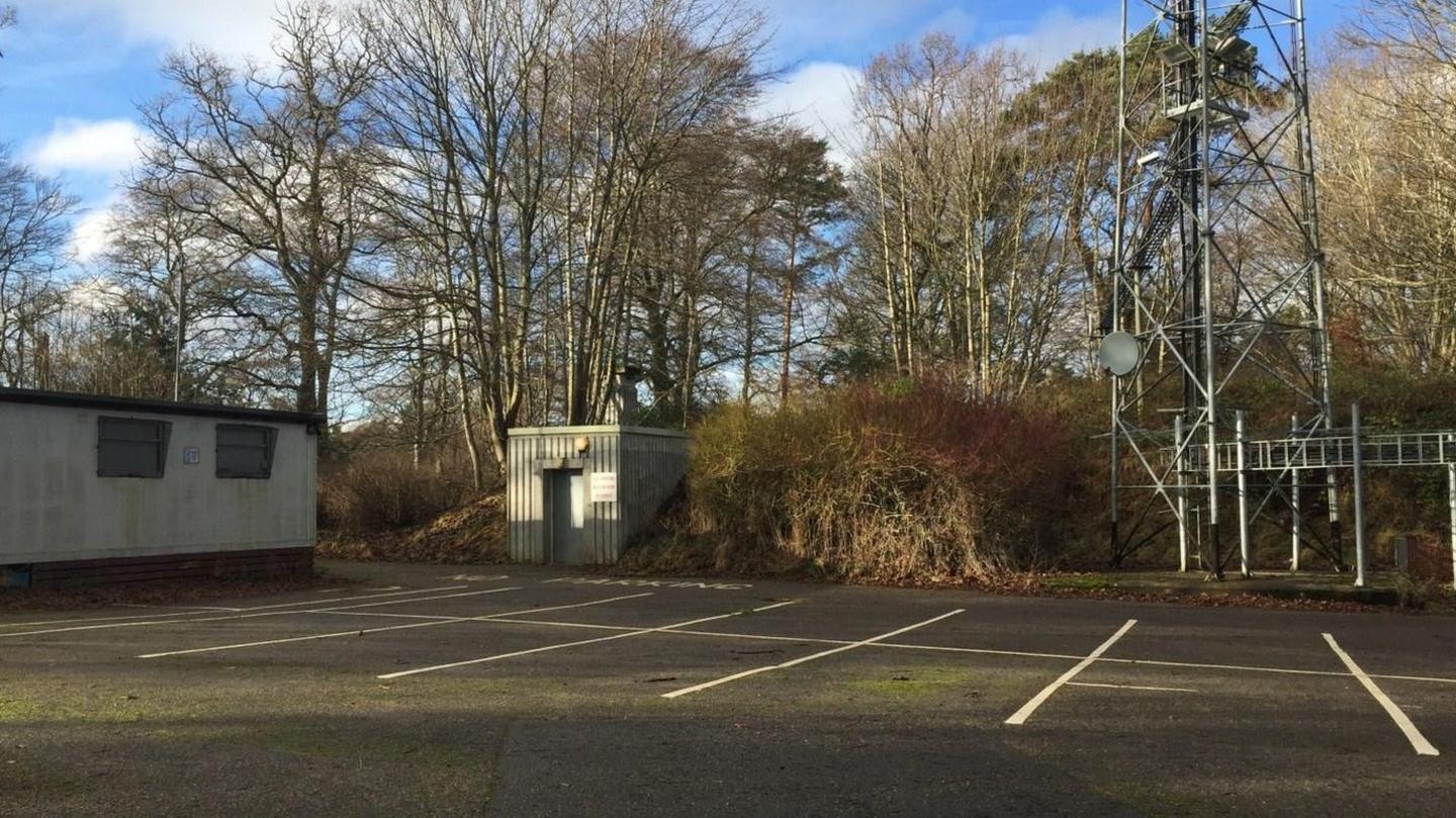 Above ground at Inverness' bunker