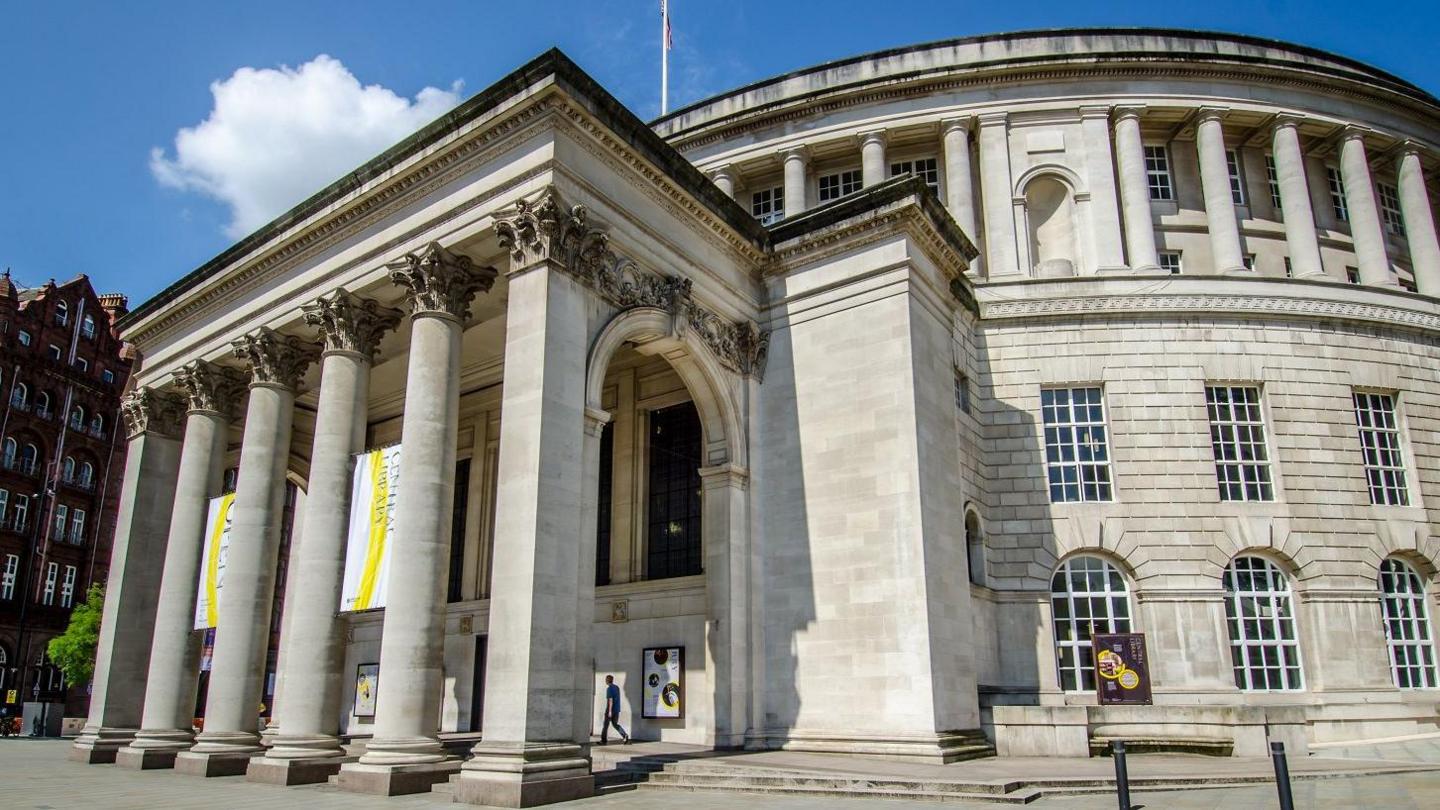 Exterior of Manchester Central Library