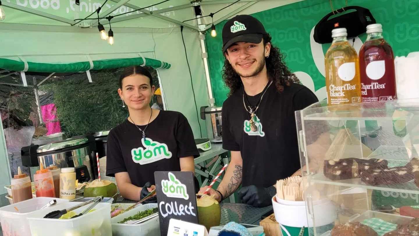 Food being sold at the 2022 River Festival