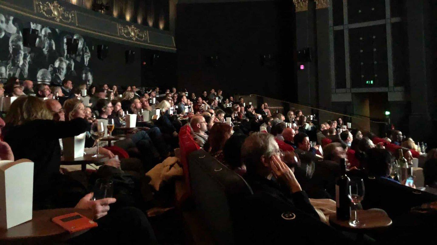 Crystal Palace's Everyman cinema shows rows of cinemagoers