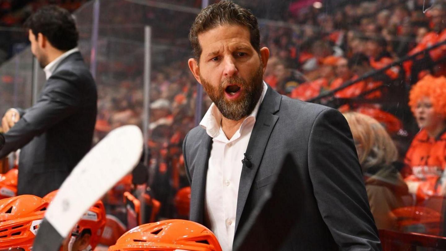 Sheffield Steelers head coach Aaron Fox