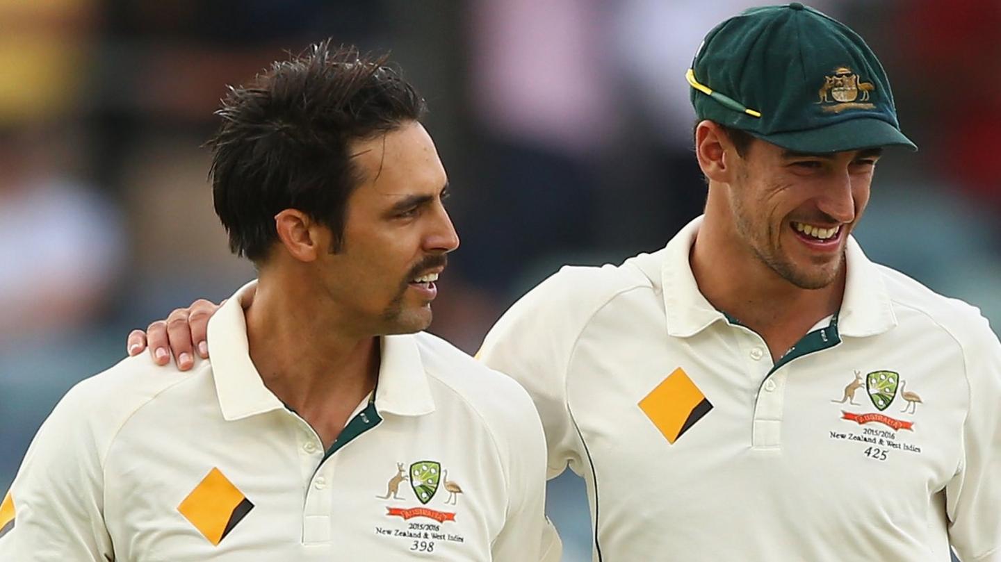 Mitchell Johnson and Starc