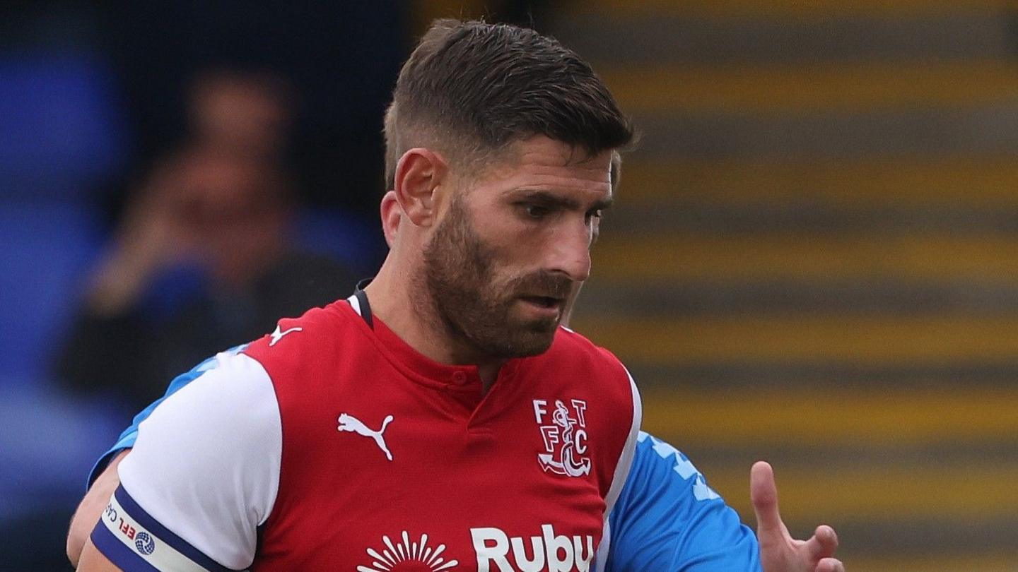 Fleetwood Town's Ched Evans