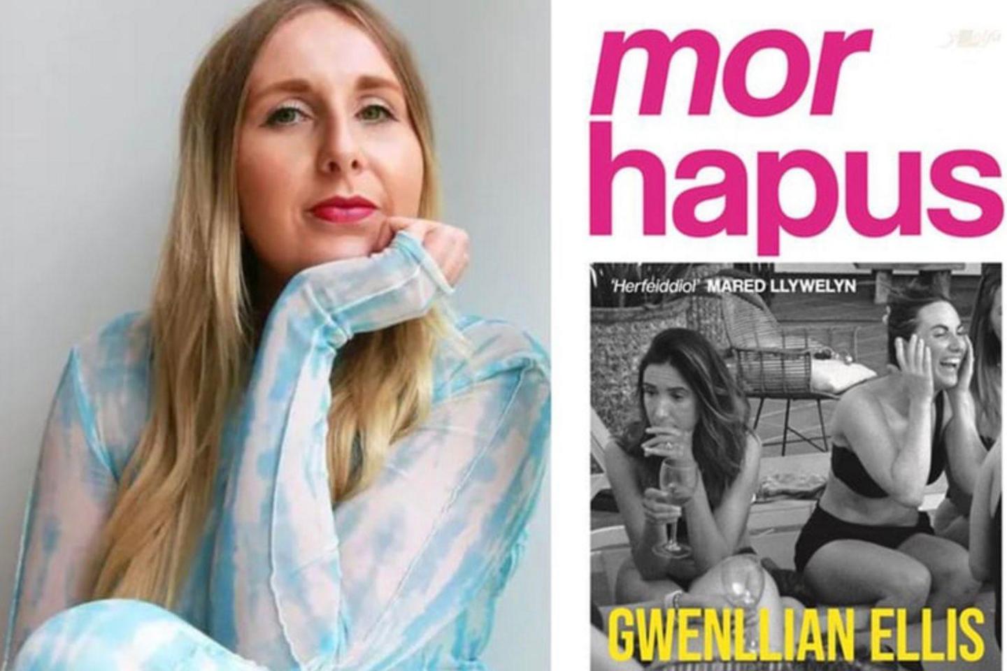 Yr awdures Gwenllian Ellis a'r nofel Mor Hapus